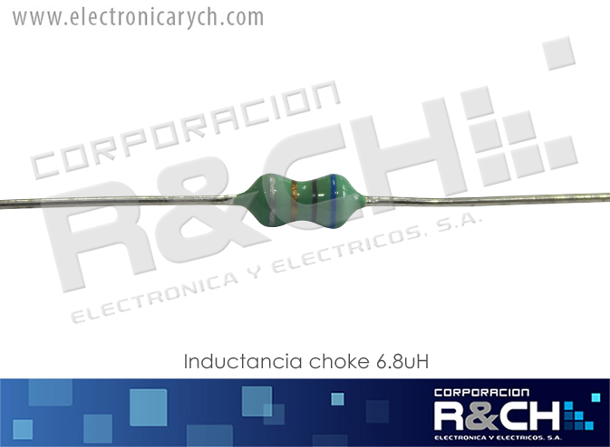 ID-C6.8U inductancia choke 6.8uH