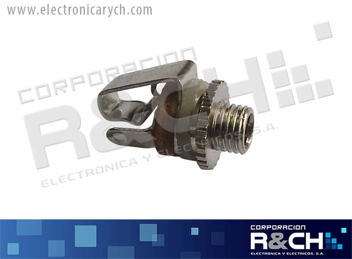 JC-2309 jack mono 2.5 p/chasis s/sw