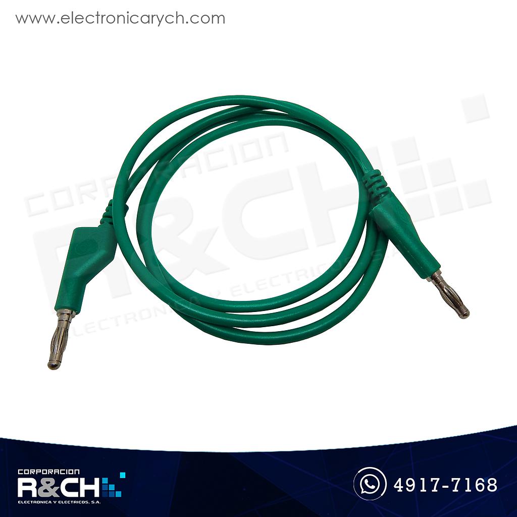 TM-P100 Plug Banana Apilable con cable Unidad 1m aprox