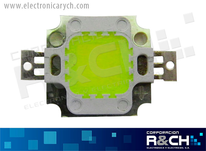 LD-C10WV LED cuadrado verde 10W 30-36V