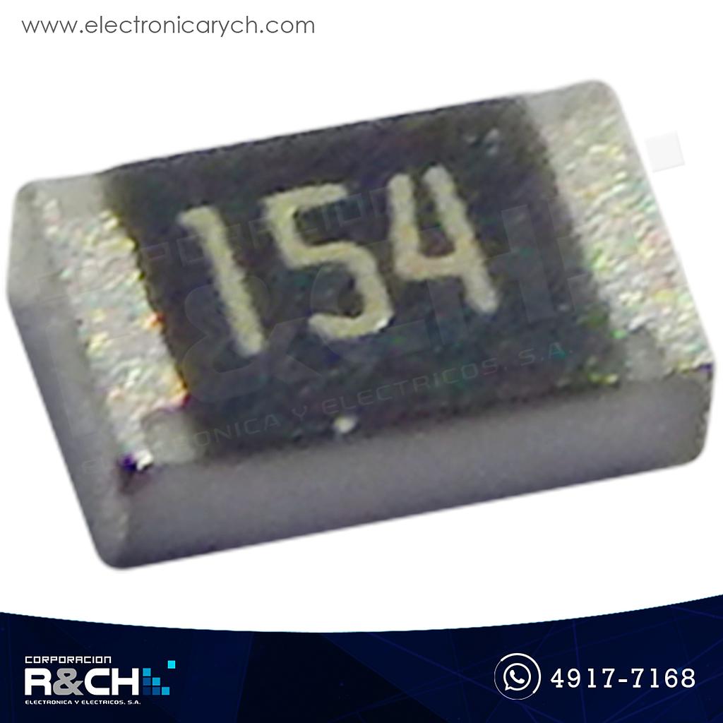 R0805-150K Resistencia 150K ohm 1/8W SMD