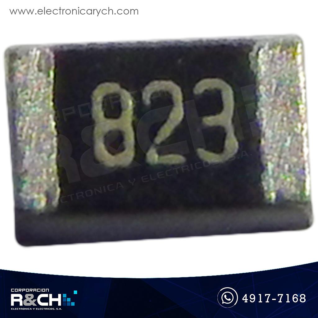 R0805-82K Resistencia 82K ohm 1/8W SMD