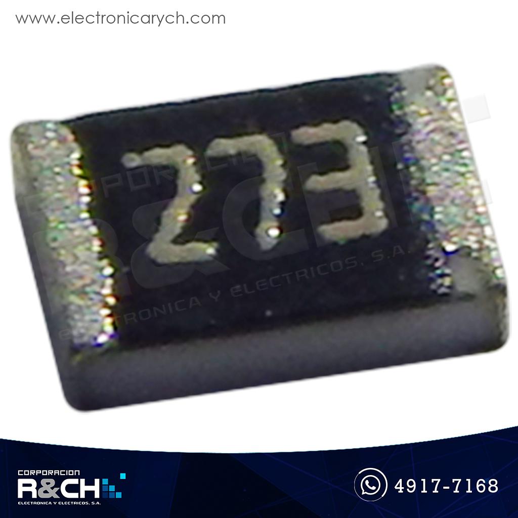 R0805-27K Resistencia 27K ohm 1/8W SMD
