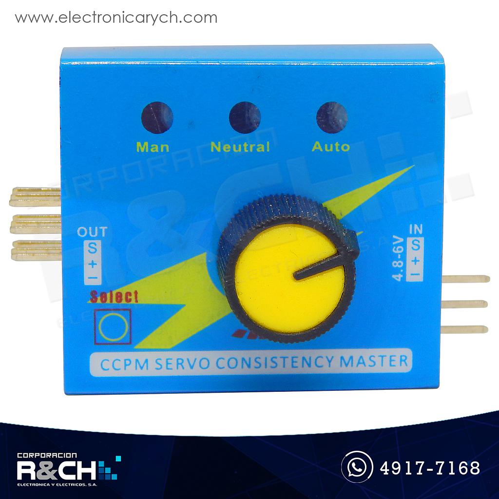 MD-01S Módulo probrador de servomotores CCPM 4.8-6V