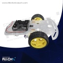MT-P2R motor 6V con plataforma 2 motores y rueda giratoria