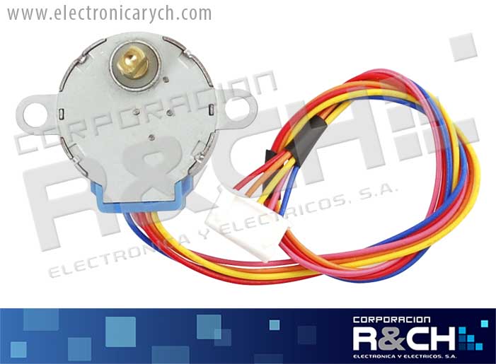 MT-0024 motor stepper unipolar 5-12V 7.5º r de fase 26oh
