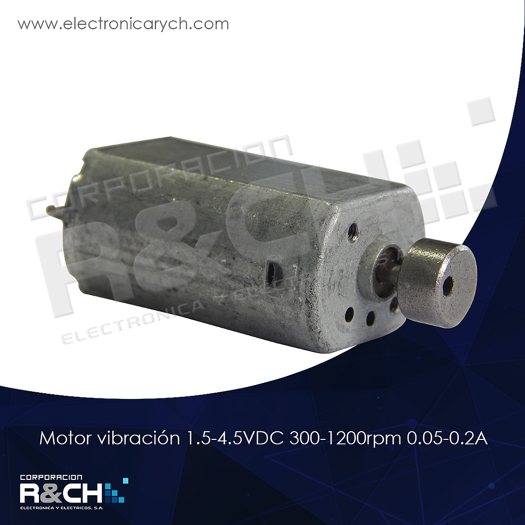MT-130 Motor Vibracion 3.7 VDC 12000 RPM