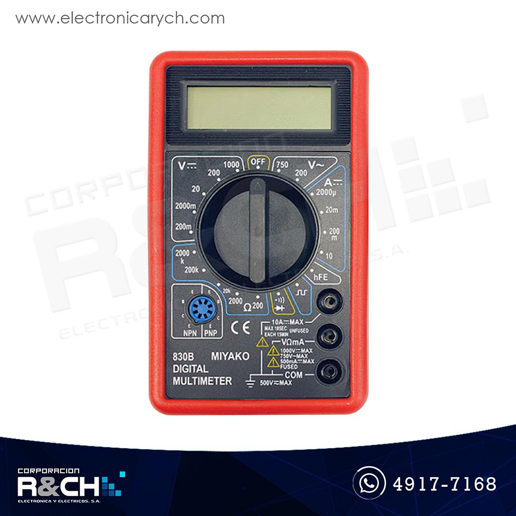 MM-PI452 (MYK830B) Multímetro Digital Economico JCM o Miyako