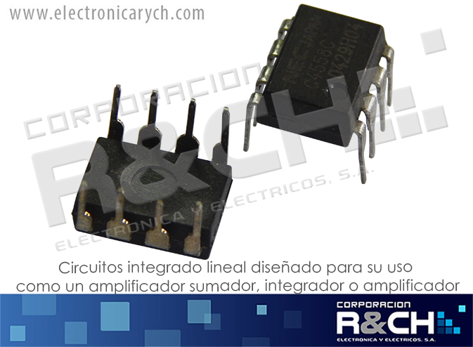 NTE778A op amp dual (NE5532P)
