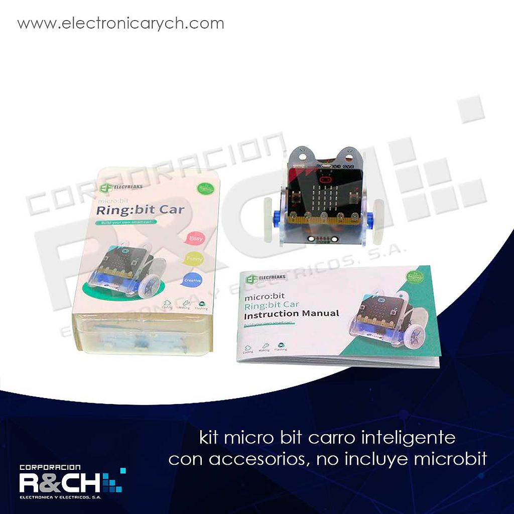 SX-MB1 kit micro bit carro inteligente con accesorios, no incluye microbit