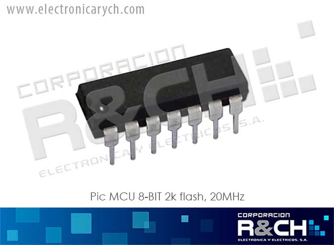 PIC16F684-I/P pic MCU 8-bit 2k flash, 20MHz