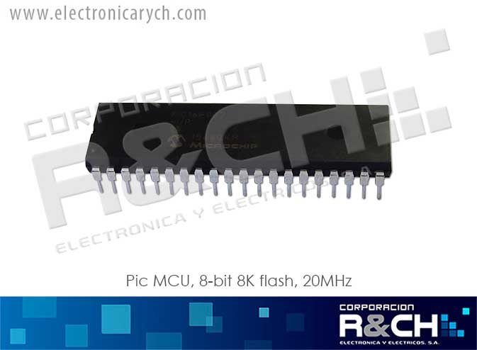 PIC16F877A-I/P pic MCU, 8-bit 8K flash, 20MHz