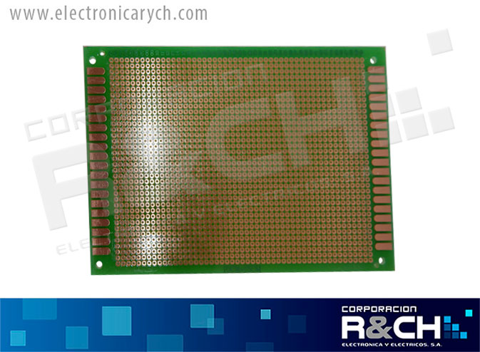 PC-1510F placa perforada 15x10cm una cara fibra