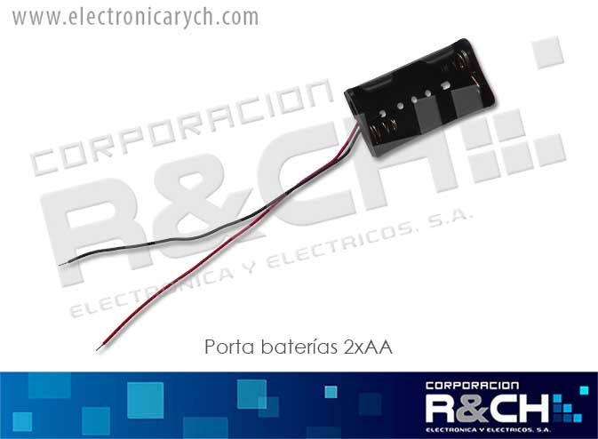 PR-B2XAA Porta Bateria 2xAA