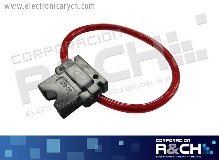 PF-HD15R porta fusible con cable para carro