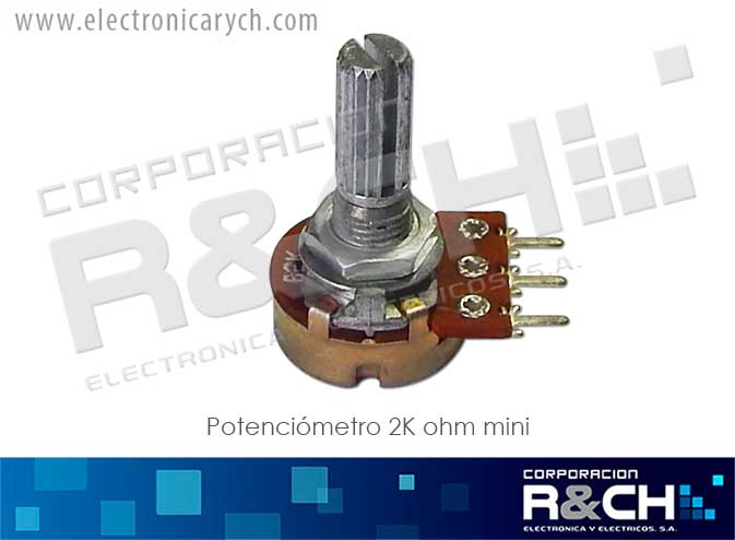 PT-2KM potenciometro 2K ohm mini