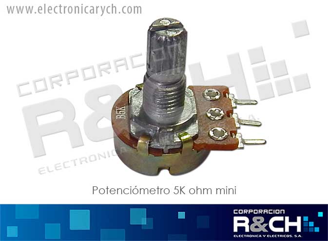 PT-5KM potenciometro 5K ohm mini