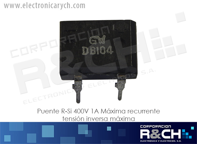 NTE5332 puente R-Si 400V 1A