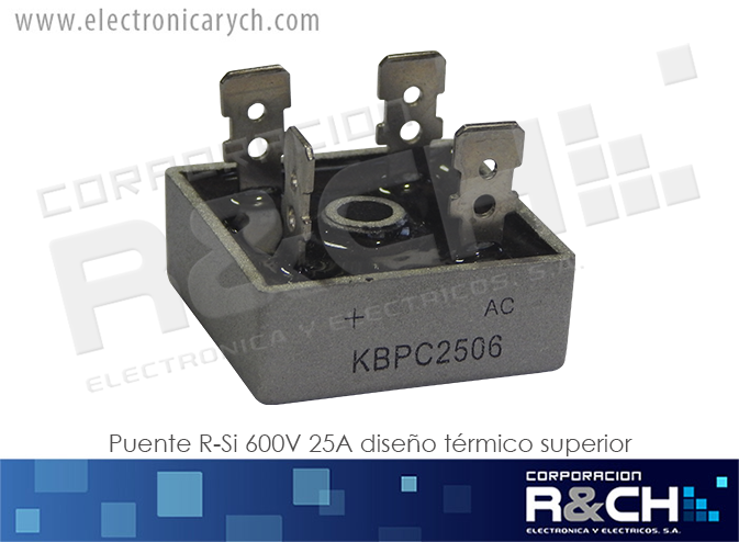 NTE5326 puente R-Si 600V 25A
