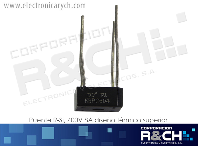 NTE5314 puente R-Si, 400V 8A