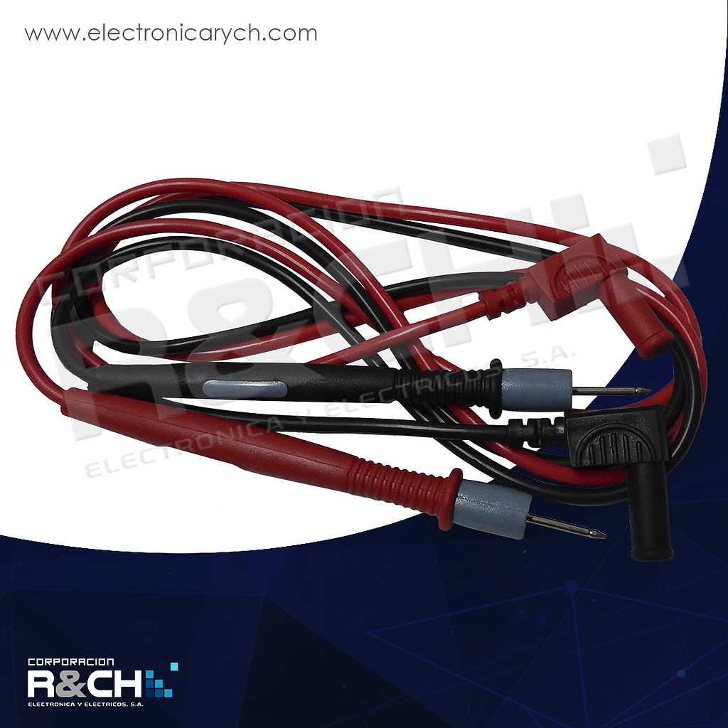 NB-441 punta para tester semi profesional robusta  cubierta gris 20A