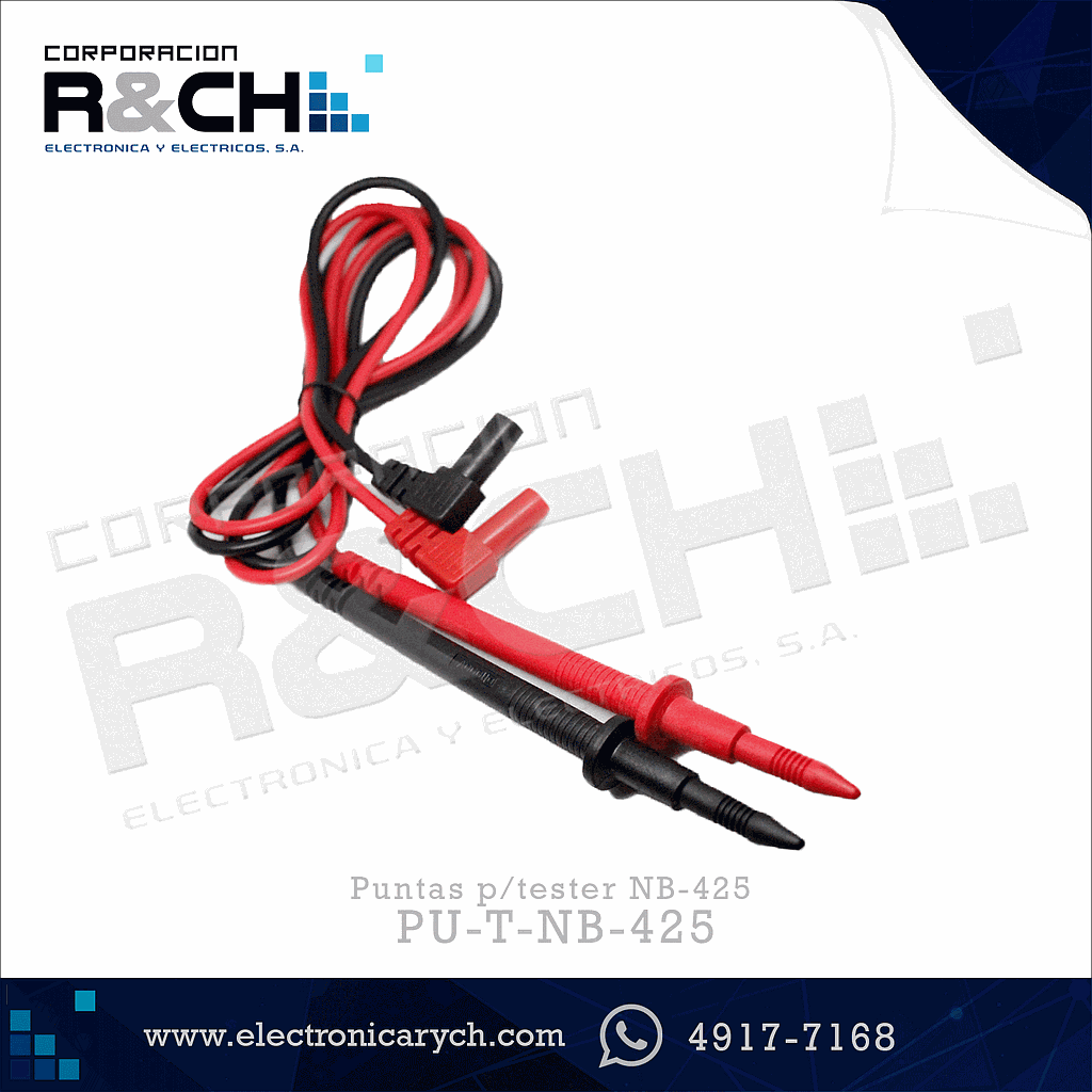 PU-T-NB-425 puntas p/tester NB-425