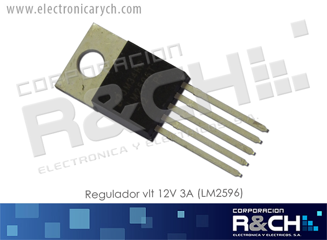 LM2596-12 regulador vlt 12V 3A (LM2596)