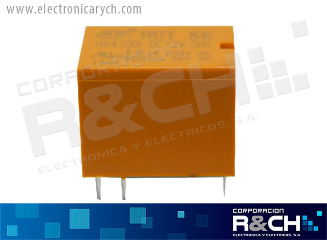 RL-DPDT-12/3 relay 2 polo 2 tiros 12VCD 3A 6 pines