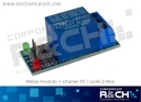 RL-1C-5/10 Relay Modulo 1 Chanel 5V 1 Polo 2 Tiros Low Level Trigger