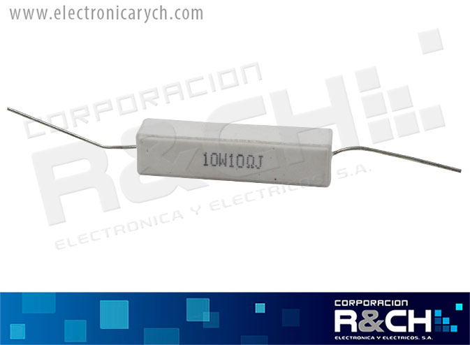 RX-10/10 resistencia 10 ohm 10W cemento
