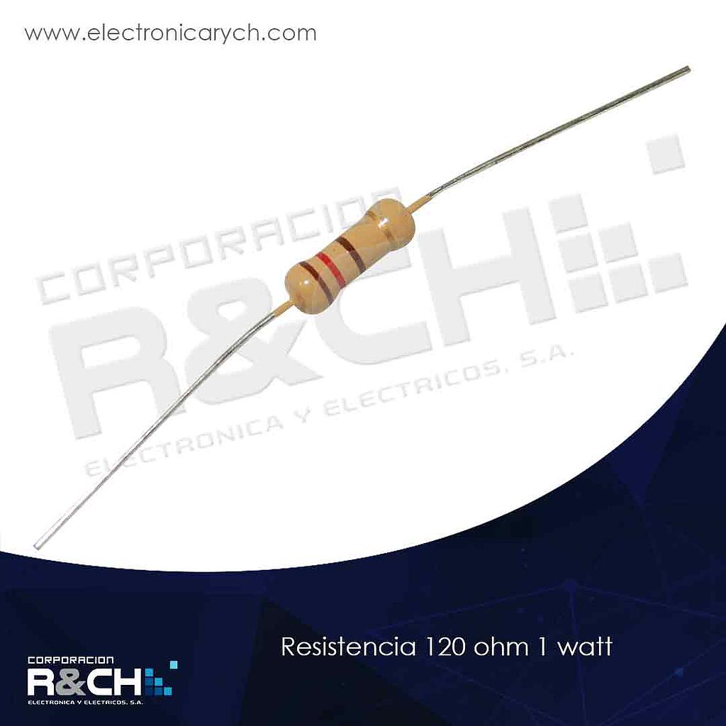 RX-120/1 resistencia 120 ohm 1 watt