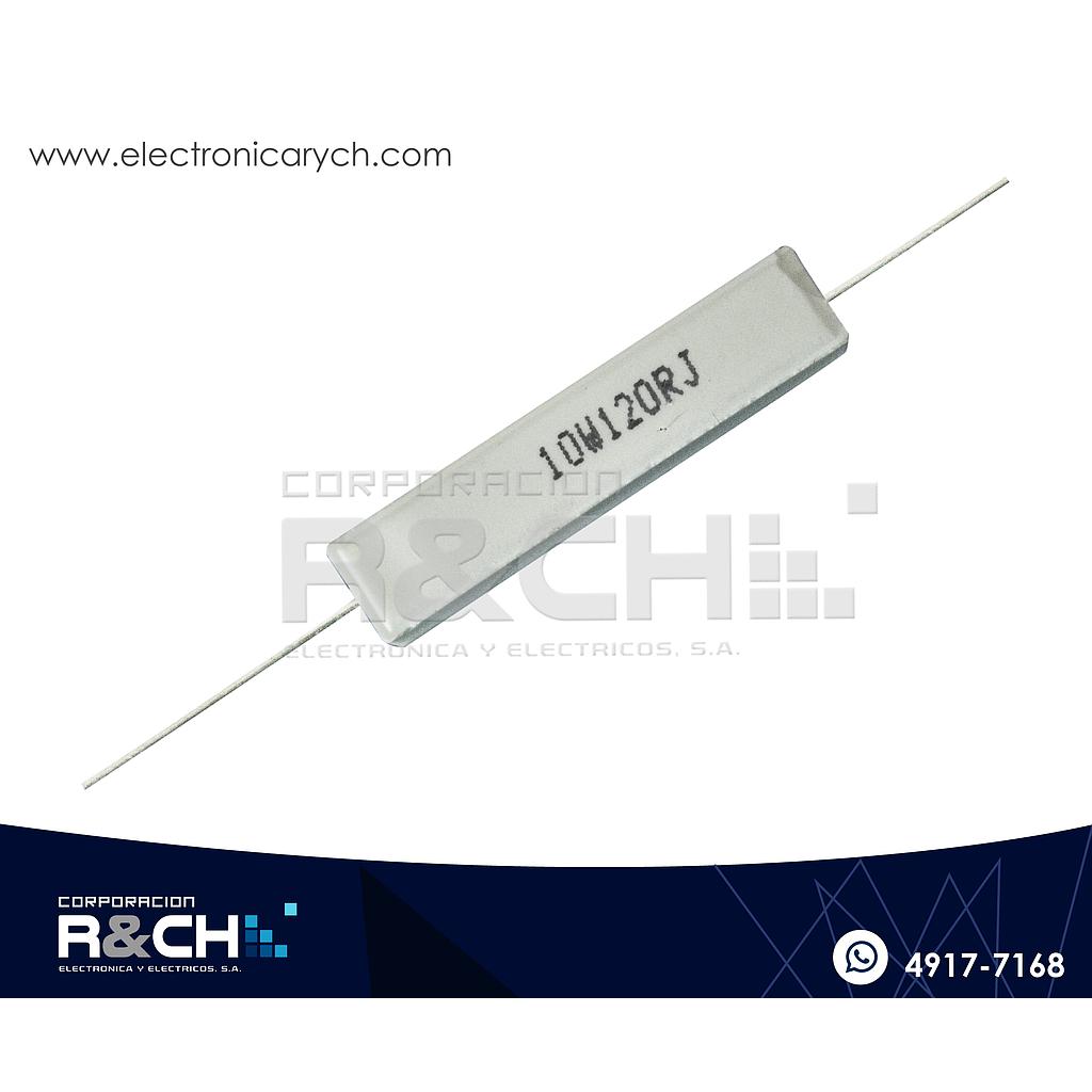 RX-120/10 resistencia 120 ohm 10 watt