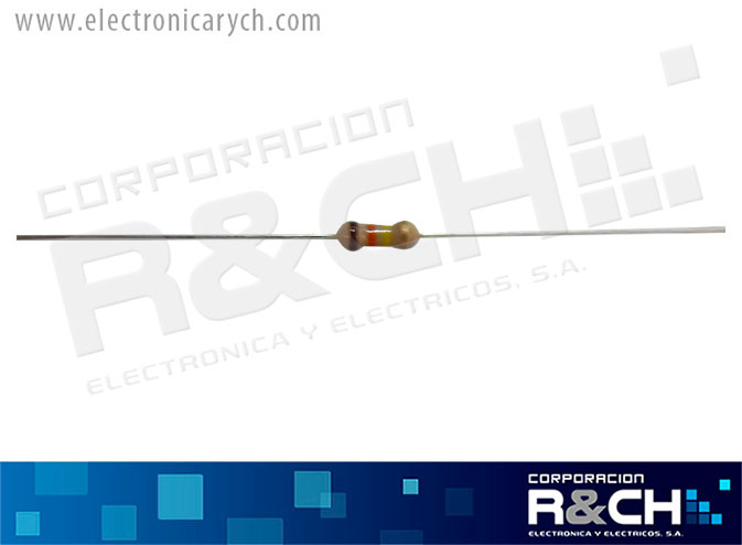 RX-130K/14 resistencia 130K ohm 1/4 watt
