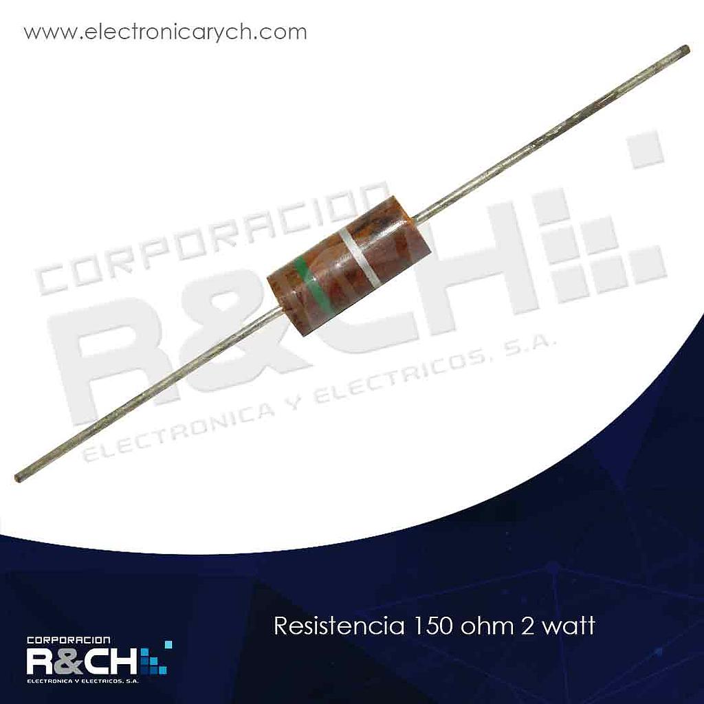 RX-150/2 resistencia 150 ohm 2 watt