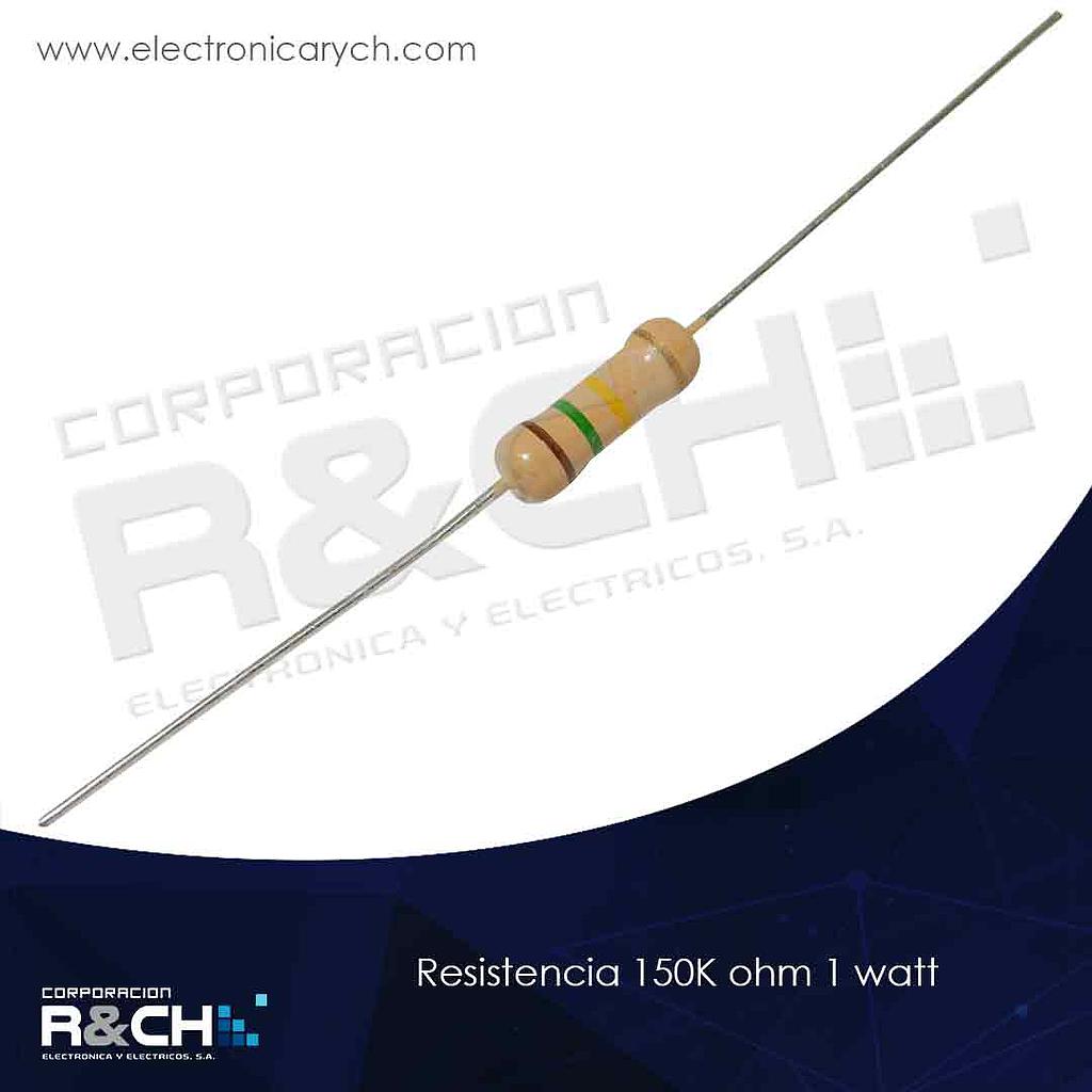 RX-150K/1 resistencia 150K ohm 1 watt