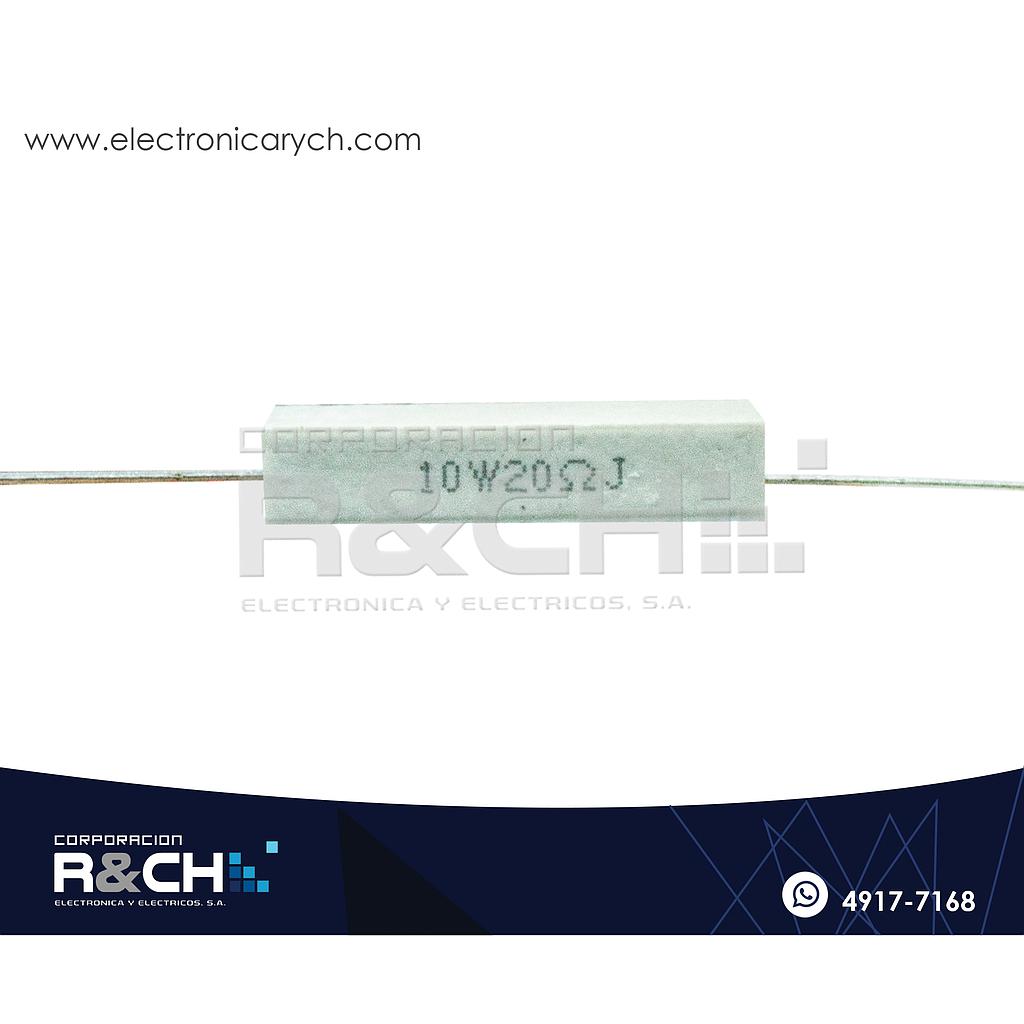 RX-20/10 resistencia 20 ohm 10W