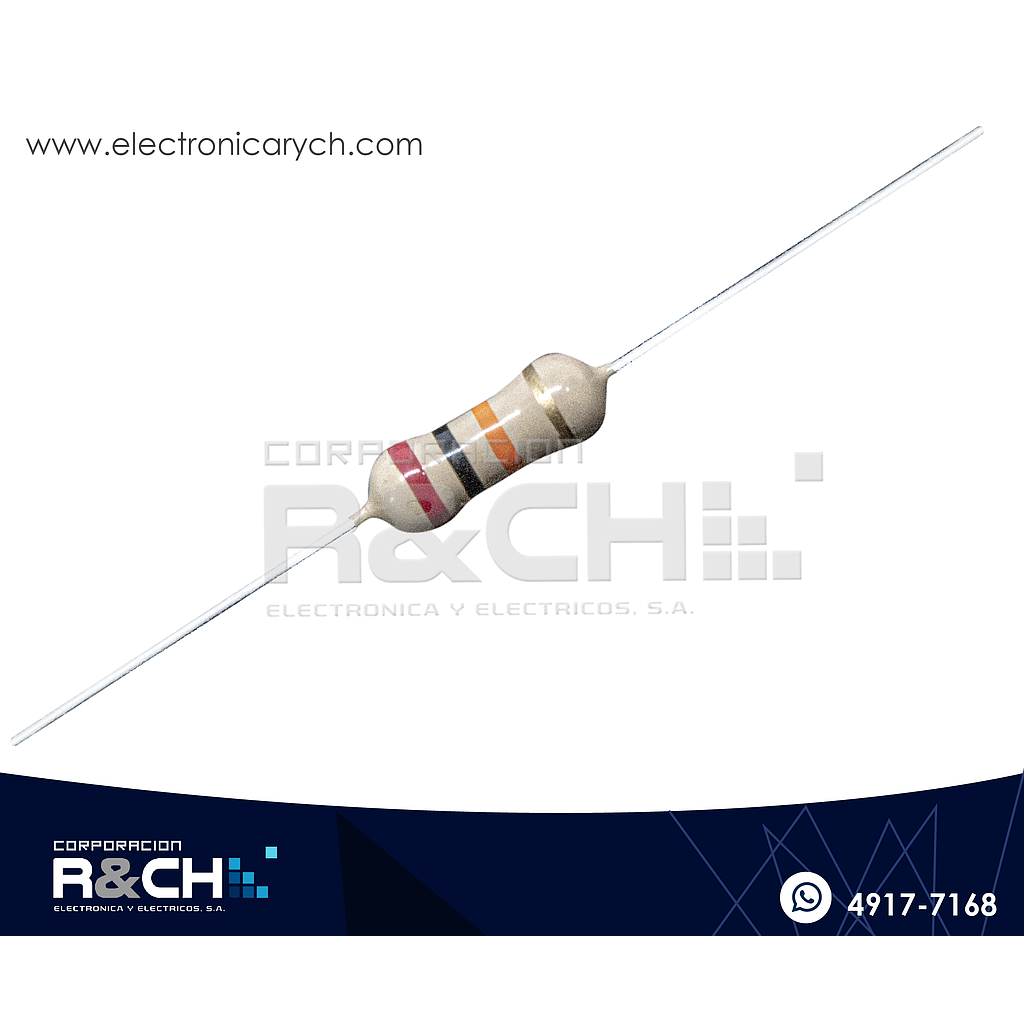 RX-20K/12 resistencia 20K ohm 1/2 watt