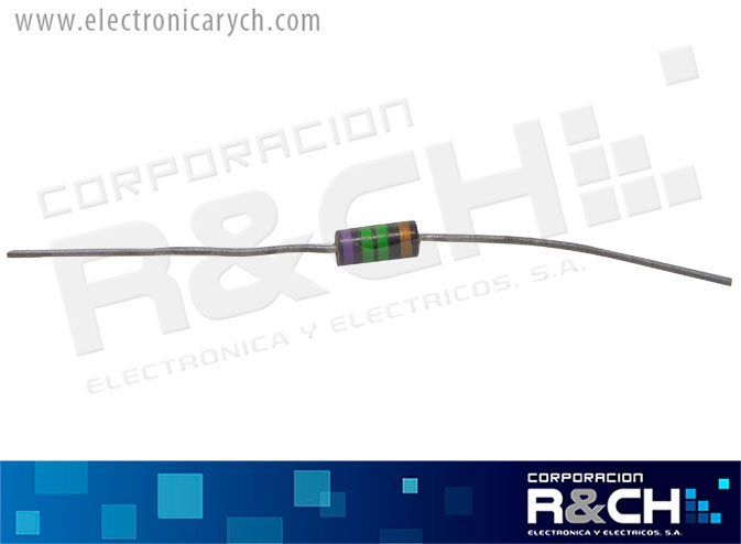 RX-22M/12 resistencia 22M ohm 1/2 watt