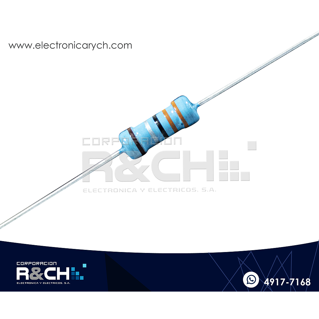 RX-3.3/1 resistencia 3.3 ohm 1 watt
