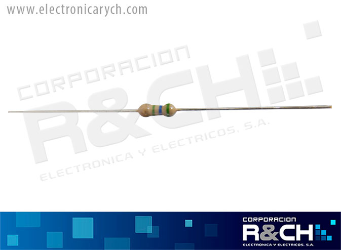RX-3.9M/12 resistencia 3.9M ohm 1/2 watt