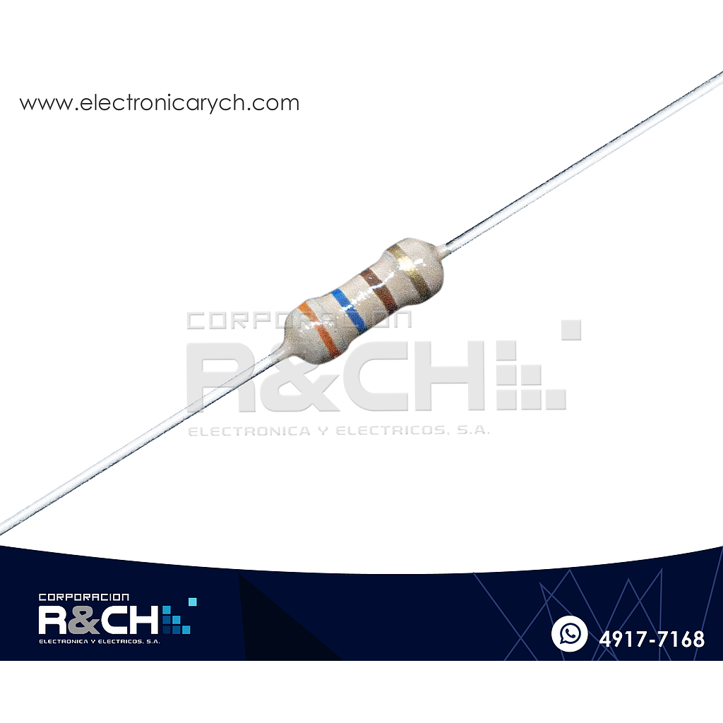 RX-360/14 resistencia 360 ohm 1/4 watt