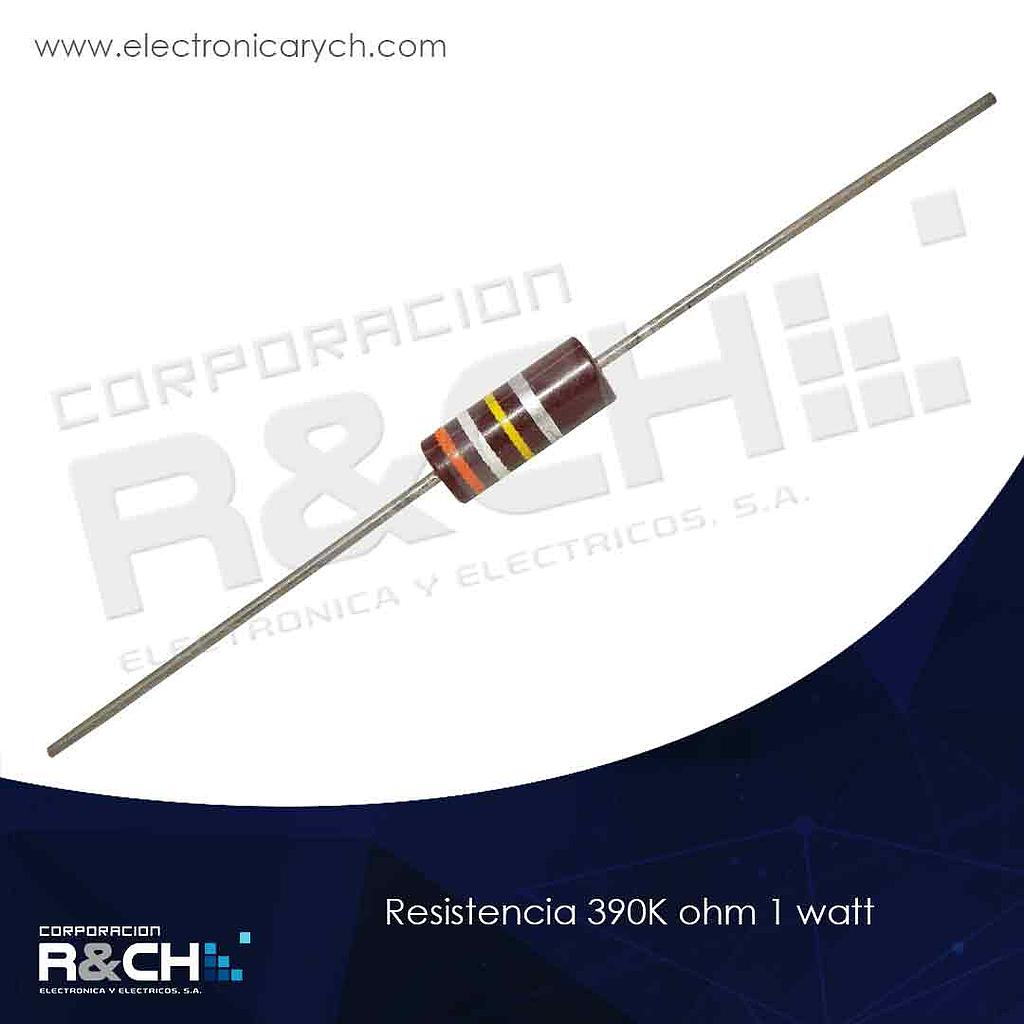 RX-390K/1 resistencia 390K ohm 1 watt