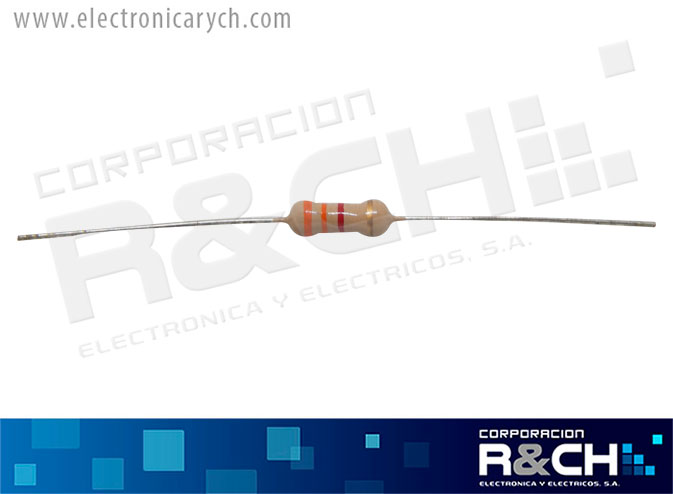 RX-4.3K/12 Resistencia 4.3K ohm 1/2 watt