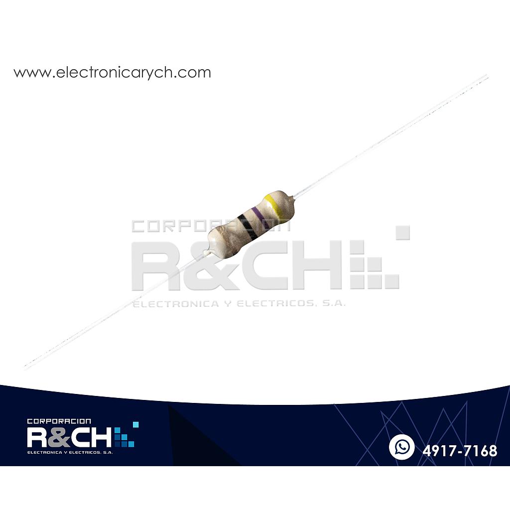 RX-47/12 resistencia 47 ohm 1/2 watt