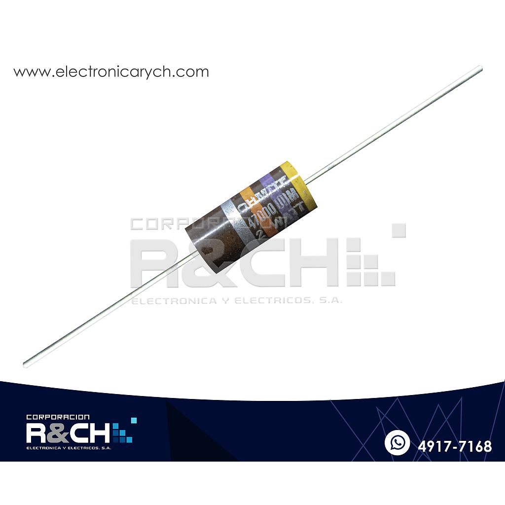RX-47K/2 resistencia 47K ohm 2 watt