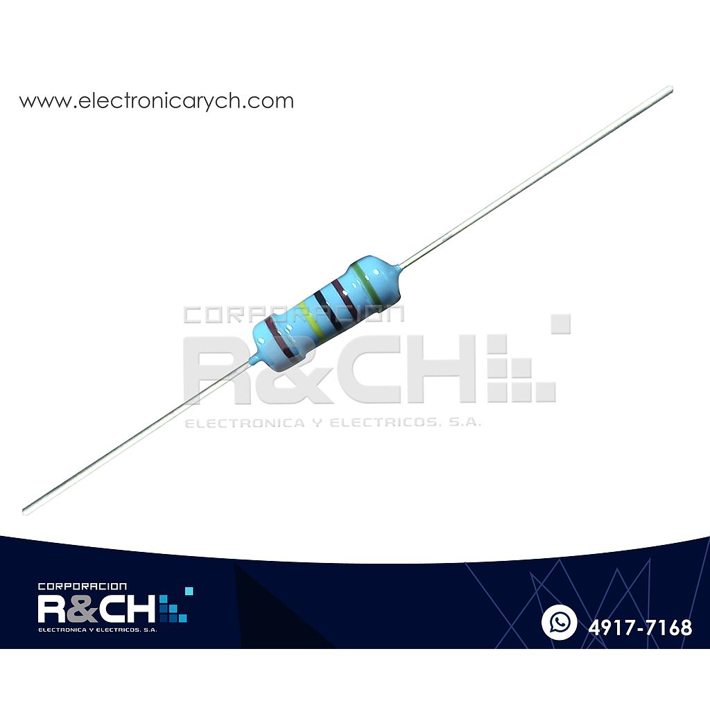 RX-5.1M/12 Resistencia 5.1M Ohm 1/2 watt