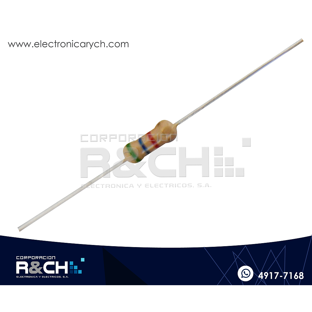 RX-5.6K/14 resistencia 5.6K ohm 1/4 watt
