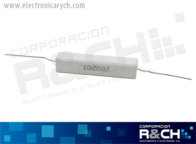 RX-50/10 resistencia 50 ohm 10W
