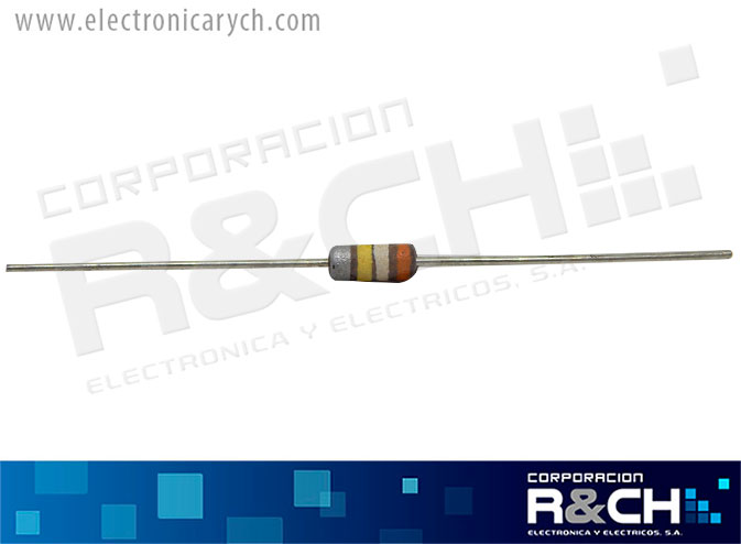 RX-510K/12 resistencia 510K ohm 1/2 watt