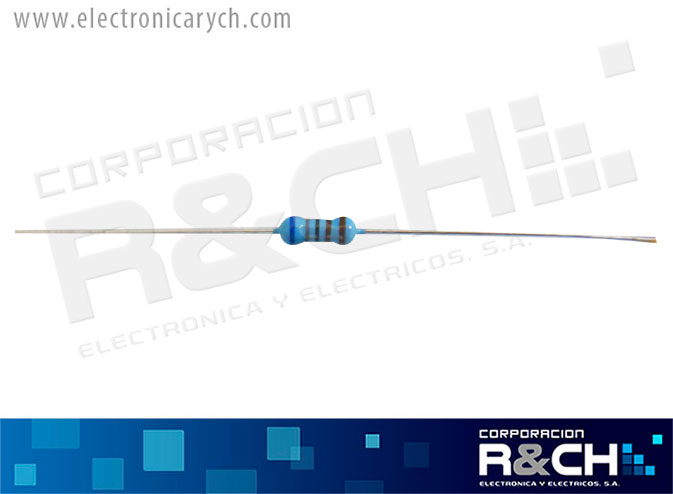 RX-6.8K/14 resistencia 6.8K ohm 1/4 watt